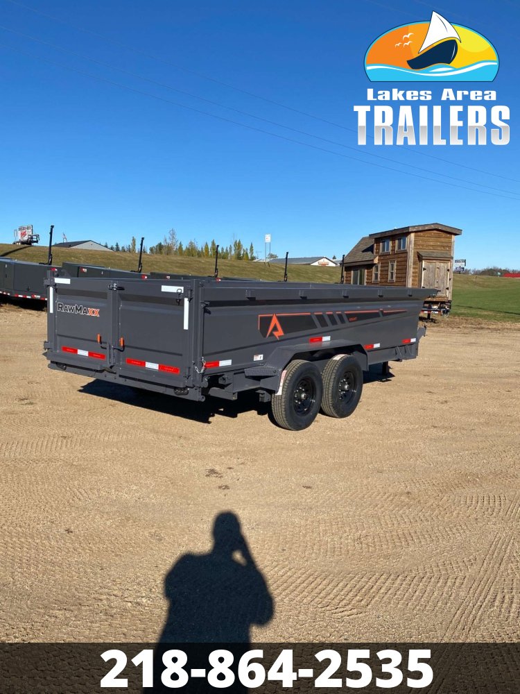 2026 RAWMAXX 83X16 GDX KNIGHT DUMP TRAILER