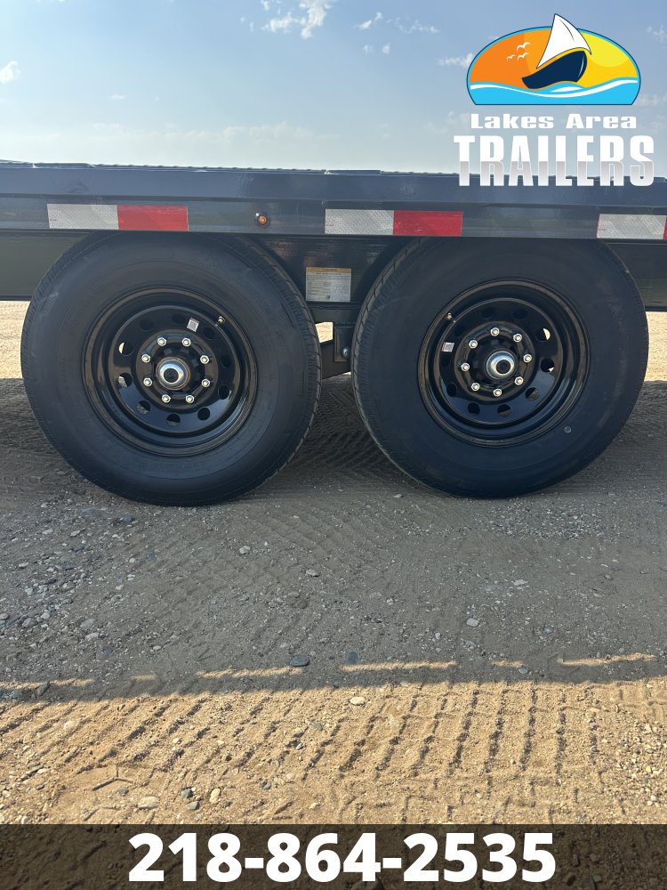 2027 LAMAR 102X24 14K DECKOVER TRAILER