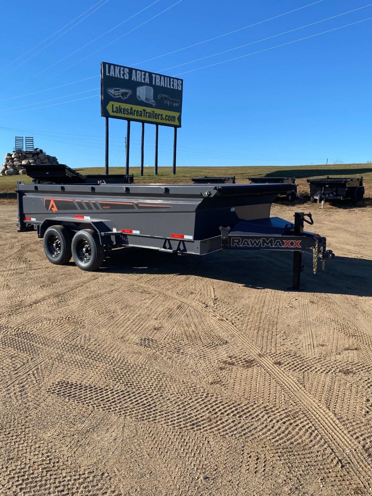 2026 RAWMAXX 83X16 GDX KNIGHT DUMP TRAILER