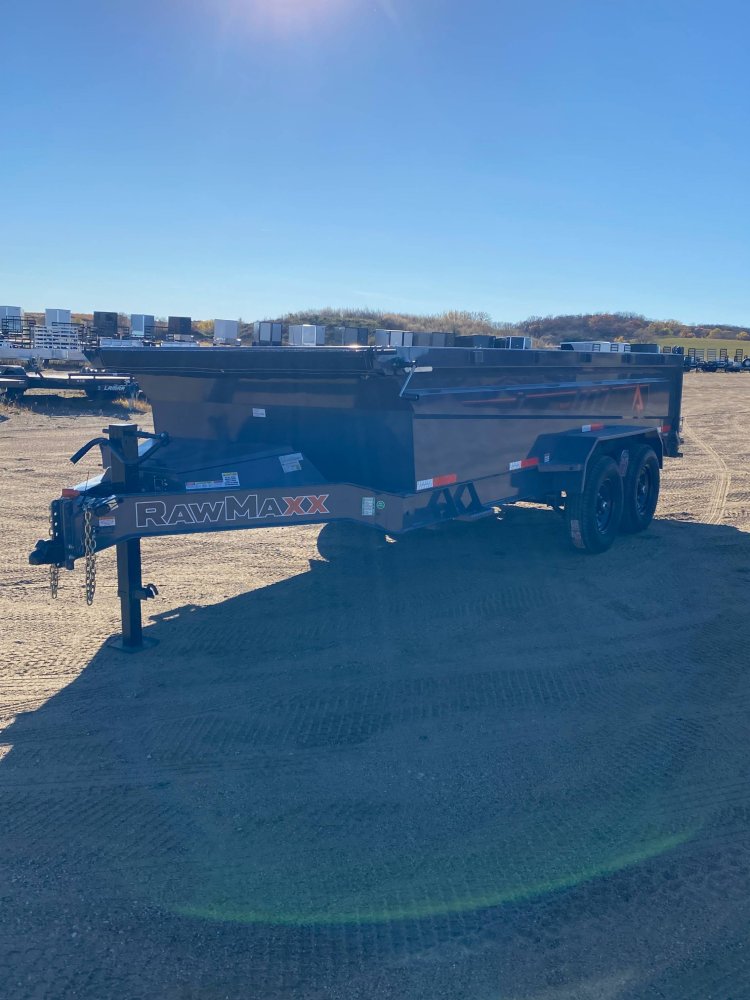 2026 RAWMAXX 83X16 GDX KNIGHT DUMP TRAILER