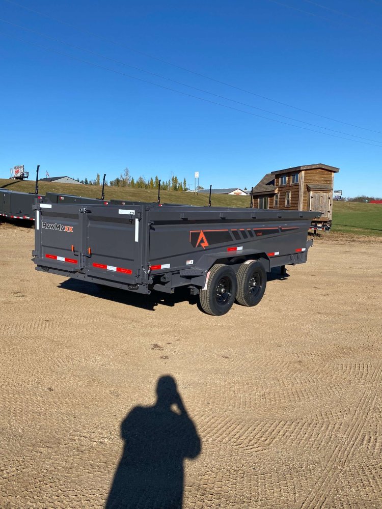 2026 RAWMAXX 83X16 GDX KNIGHT DUMP TRAILER