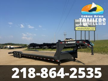 2027 LAMAR 102X40 21K GOOSENECK EQUIPMENT TRAILER