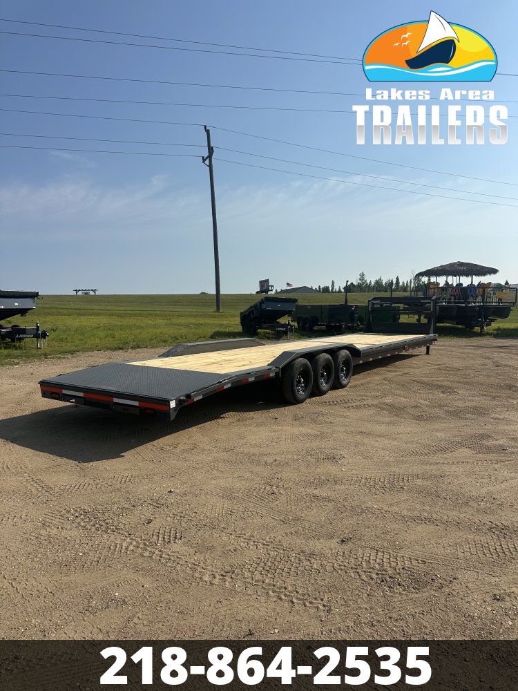 2027 LAMAR 102X40 21K GOOSENECK EQUIPMENT TRAILER