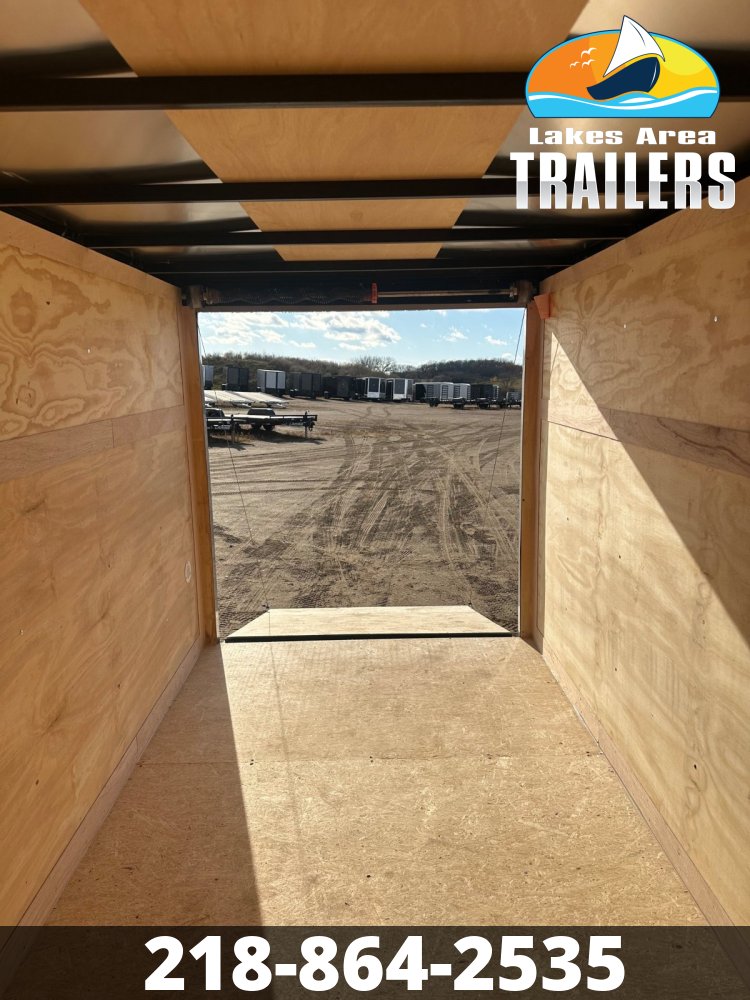 2026 CROSS 6X12 BETA SILVER ENCLOSED TRAILER