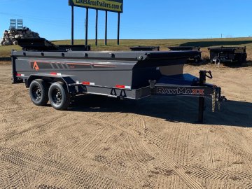 2026 RAWMAXX 83X16 GDX KNIGHT DUMP TRAILER