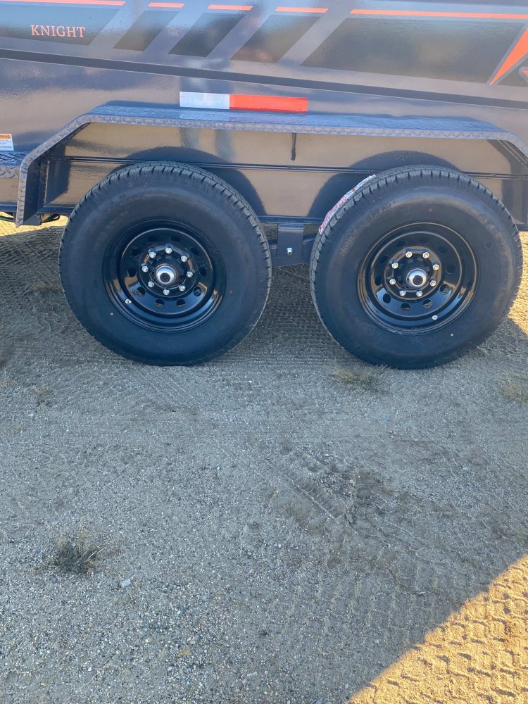 2026 RAWMAXX 83X16 GDX KNIGHT DUMP TRAILER