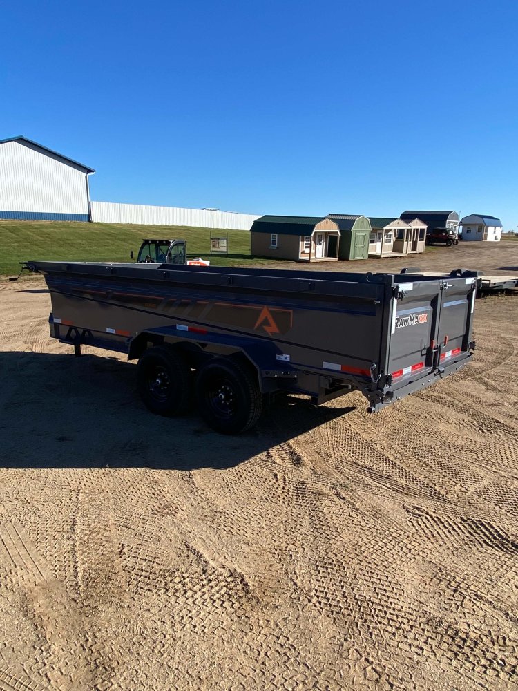 2026 RAWMAXX 83X16 GDX KNIGHT DUMP TRAILER