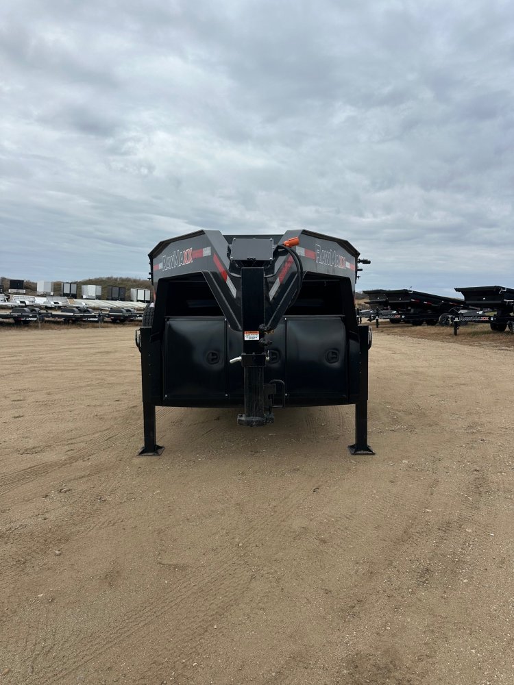 2026 RAWMAXX 83X16 LPX GOOSENECK DUMP TRAILER