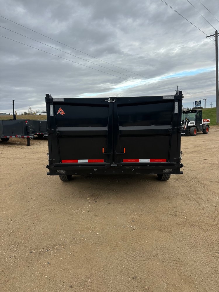 2026 RAWMAXX 83X16 LPX GOOSENECK DUMP TRAILER
