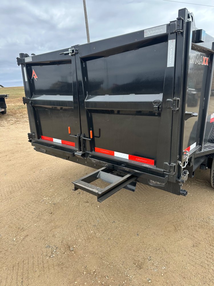 2026 RAWMAXX 83X16 LPX GOOSENECK DUMP TRAILER