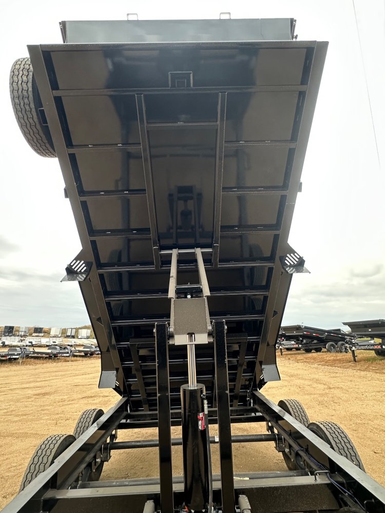2026 RAWMAXX 83X16 LPX GOOSENECK DUMP TRAILER