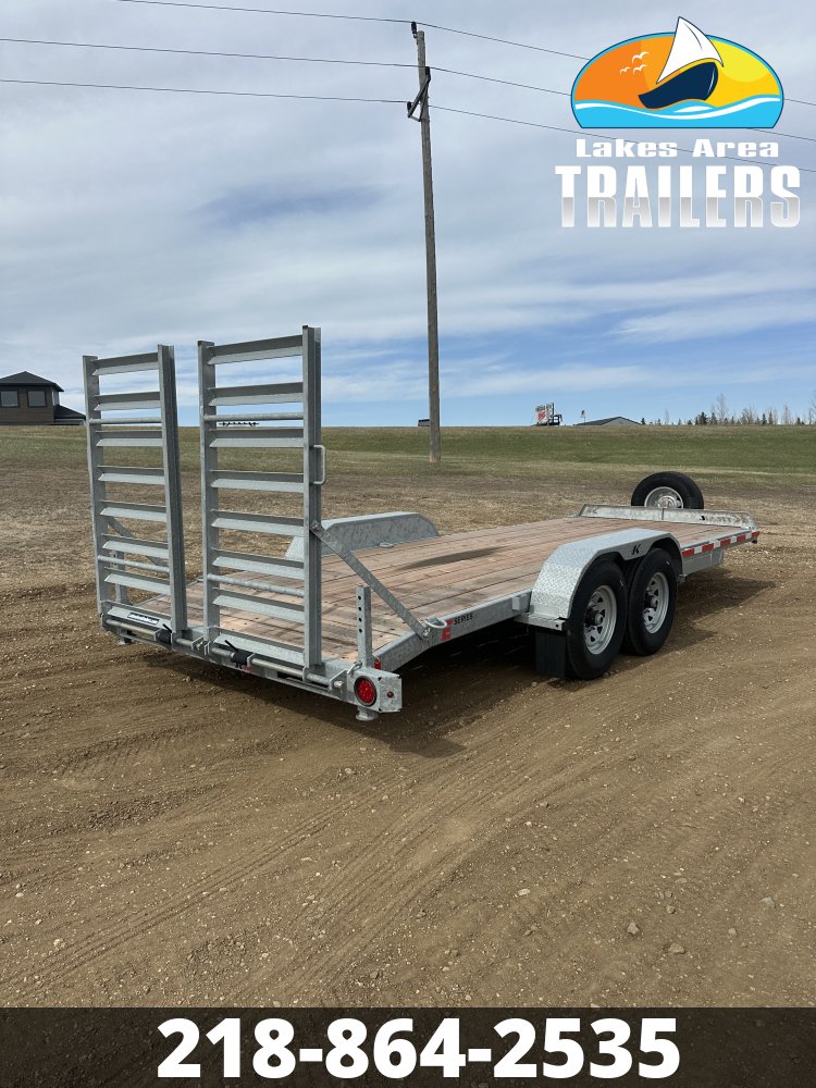 2024 K-TRAIL 82X20 GALVANIZED EQUIPMENT TRAILER