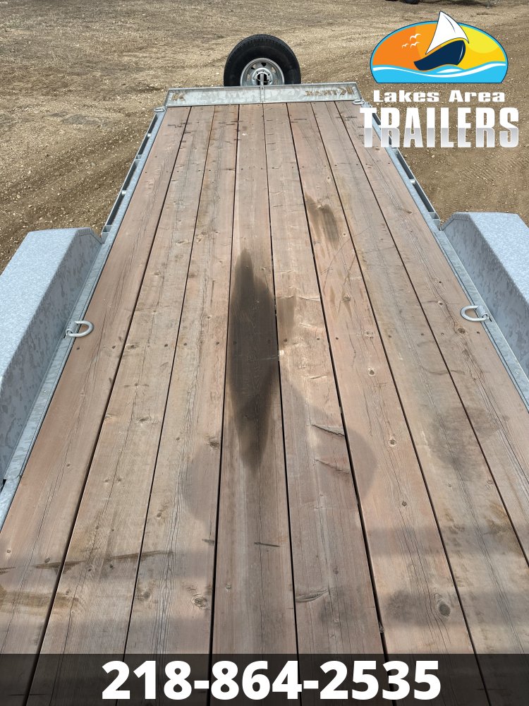 2024 K-TRAIL 82X20 GALVANIZED EQUIPMENT TRAILER