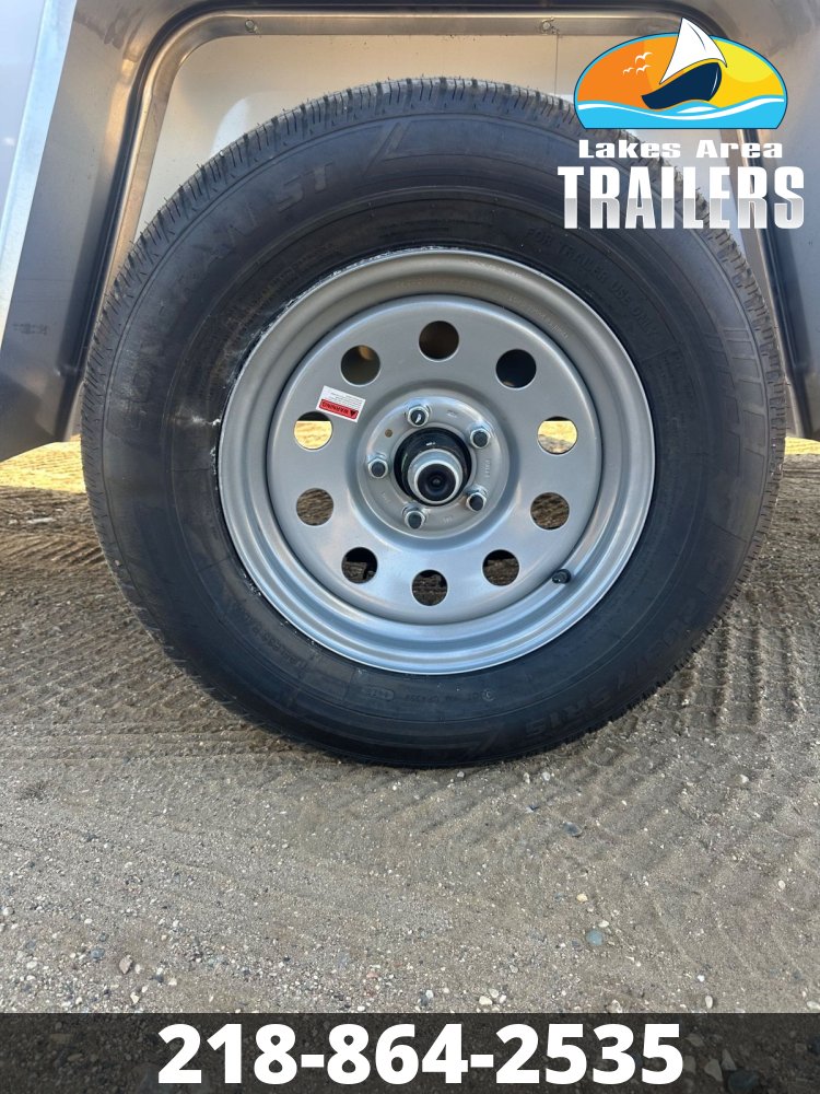 2026 CROSS 6X12 BETA WHITE ENCLOSED TRAILER