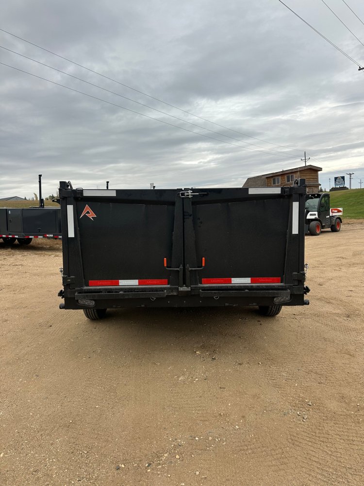 2026 RAWMAXX 83X16 LPX GOOSENECK DUMP TRAILER