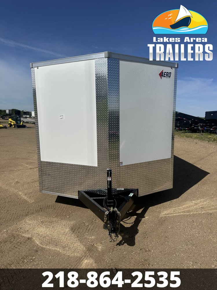 2027 AERO 8.5X28 WHITE ENCLOSED TRAILER