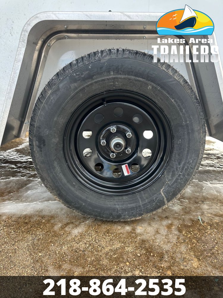 2026 CROSS 6X12 BETA WHITE ENCLOSED TRAILER