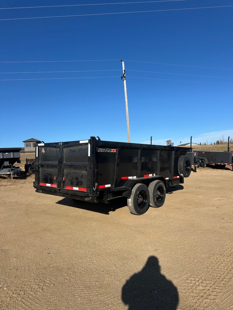 2026 RAWMAXX 83X16 LTX 20K DUMP TRAILER