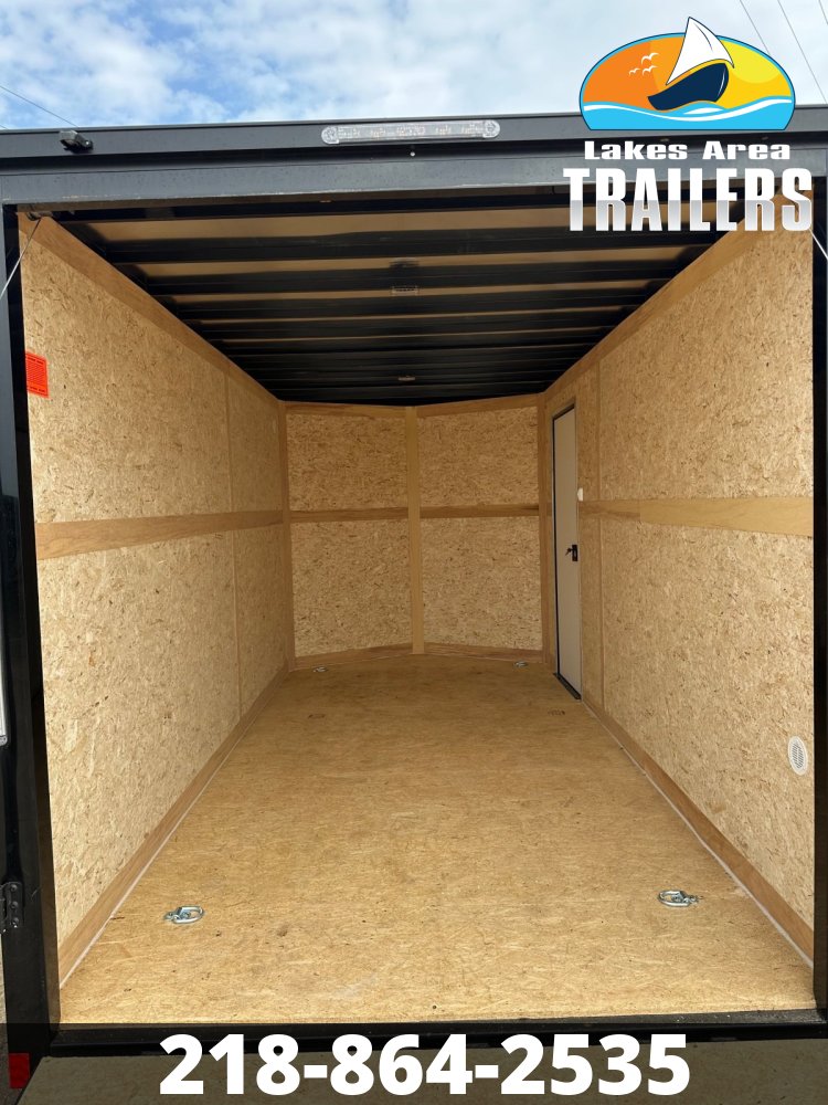 2026 CROSS 7X14 ALPHA BLACK BLACKOUT ENCLOSED TRAILER