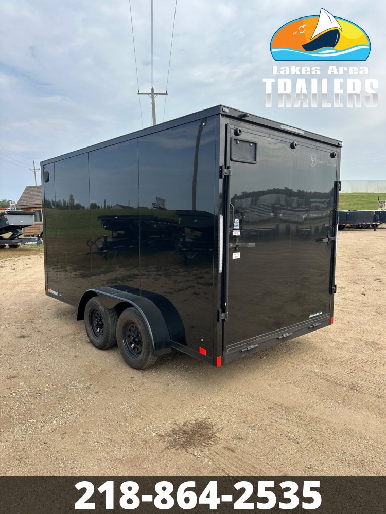 2026 CROSS 7X14 ALPHA BLACK BLACKOUT ENCLOSED TRAILER