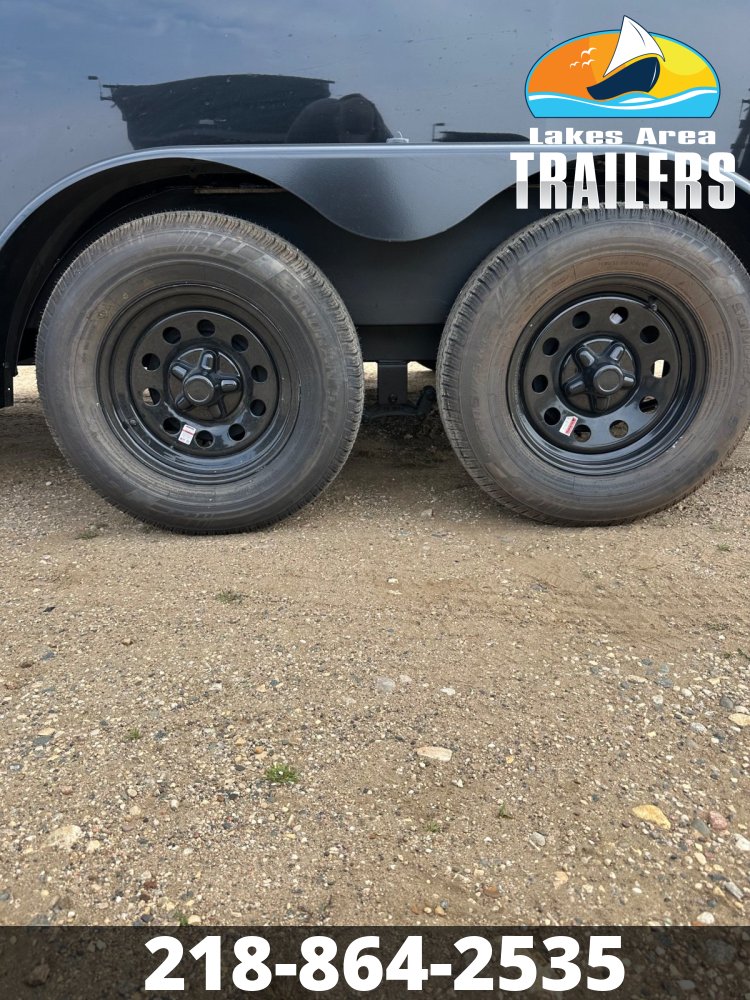 2026 CROSS 7X14 ALPHA BLACK BLACKOUT ENCLOSED TRAILER