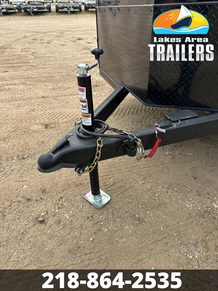 2026 CROSS 7X14 ALPHA BLACK BLACKOUT ENCLOSED TRAILER