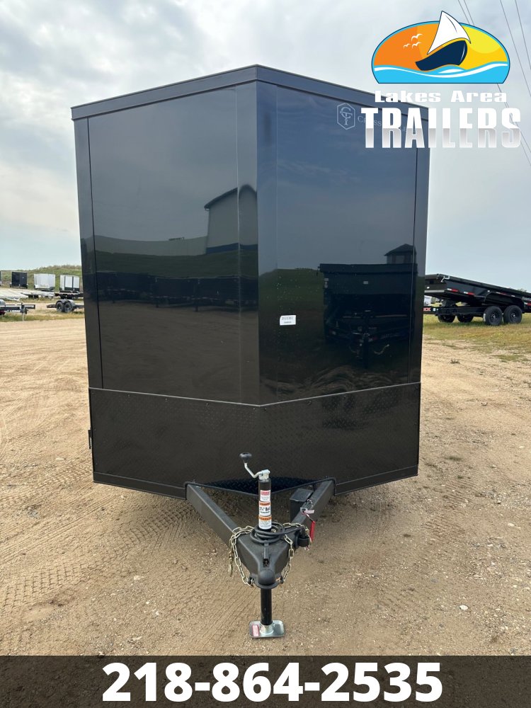 2026 CROSS 7X14 ALPHA BLACK BLACKOUT ENCLOSED TRAILER