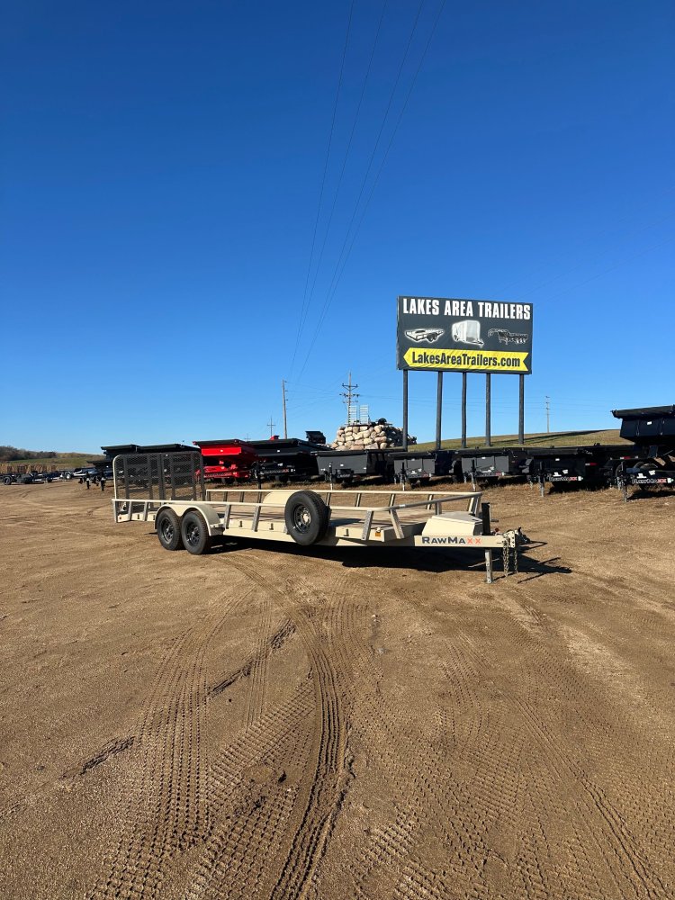 2026 RAWMAXX 83X24 10K UTILITY TRAILER