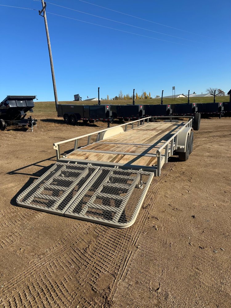 2026 RAWMAXX 83X24 10K UTILITY TRAILER