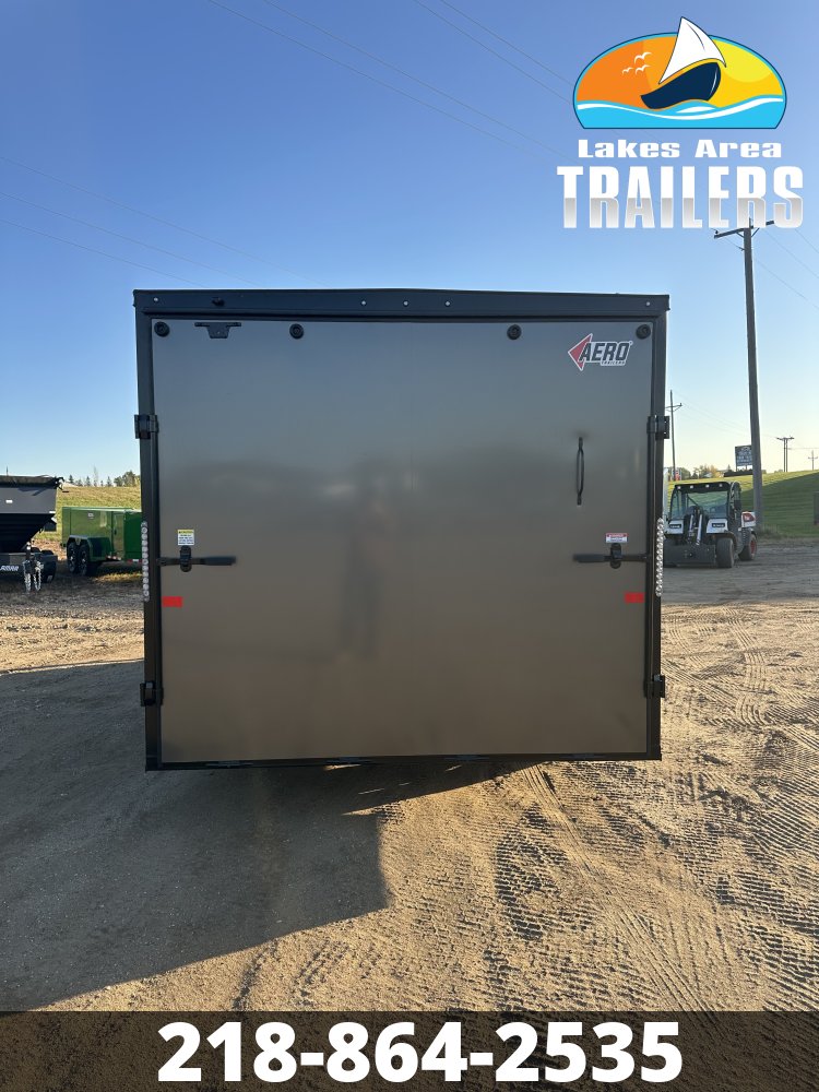 2027 AERO 8.5X16 CHARCOAL BLACKOUT ENCLOSED TRAILER