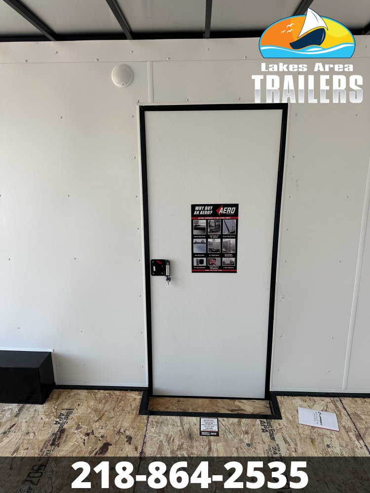 2027 AERO 8.5X16 CHARCOAL BLACKOUT ENCLOSED TRAILER