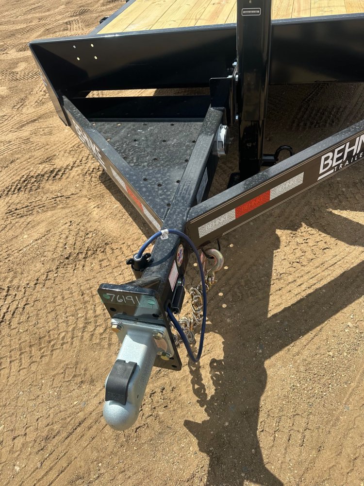 2025 BEHNKE 83X22 20K EQUIPMENT TRAILER