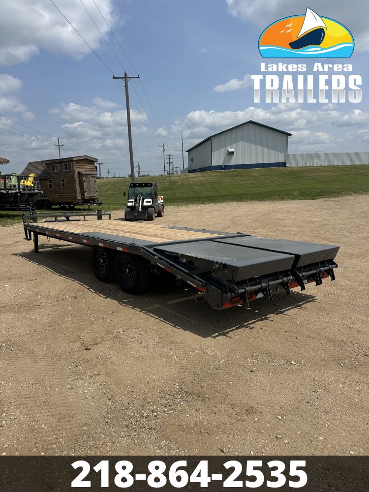 2027 LAMAR 102X22 14K DECKOVER TRAILER