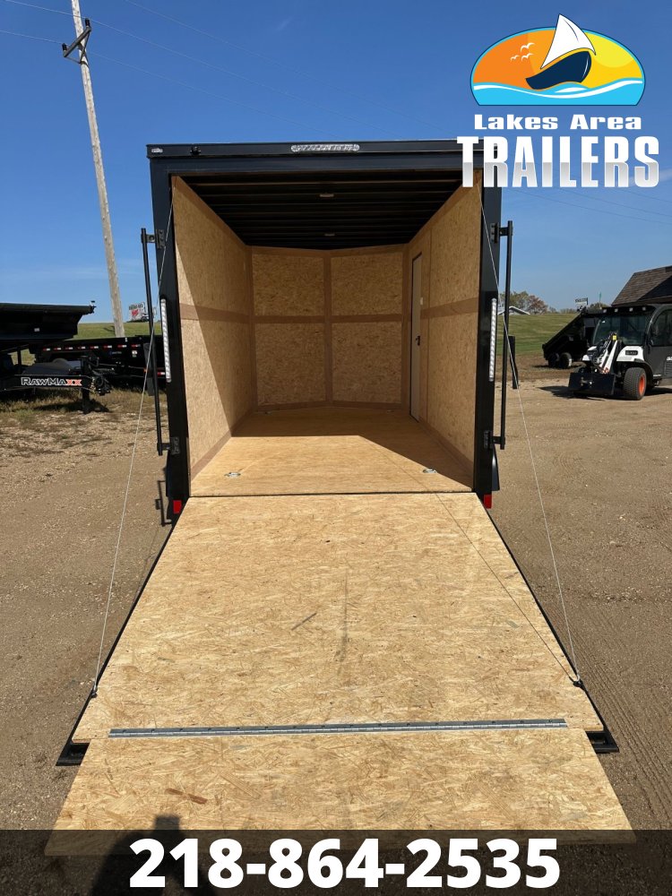2026 CROSS 7X14 ALPHA SILVER BLACKOUT ENCLOSED TRAILER