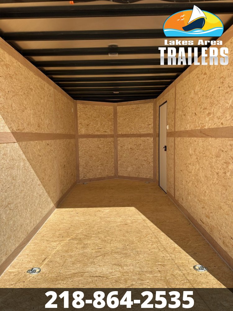 2026 CROSS 7X14 ALPHA SILVER BLACKOUT ENCLOSED TRAILER