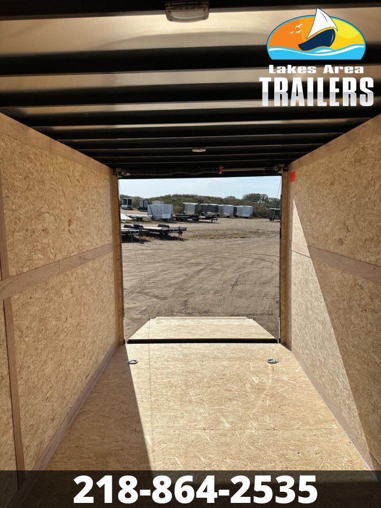 2026 CROSS 7X14 ALPHA SILVER BLACKOUT ENCLOSED TRAILER