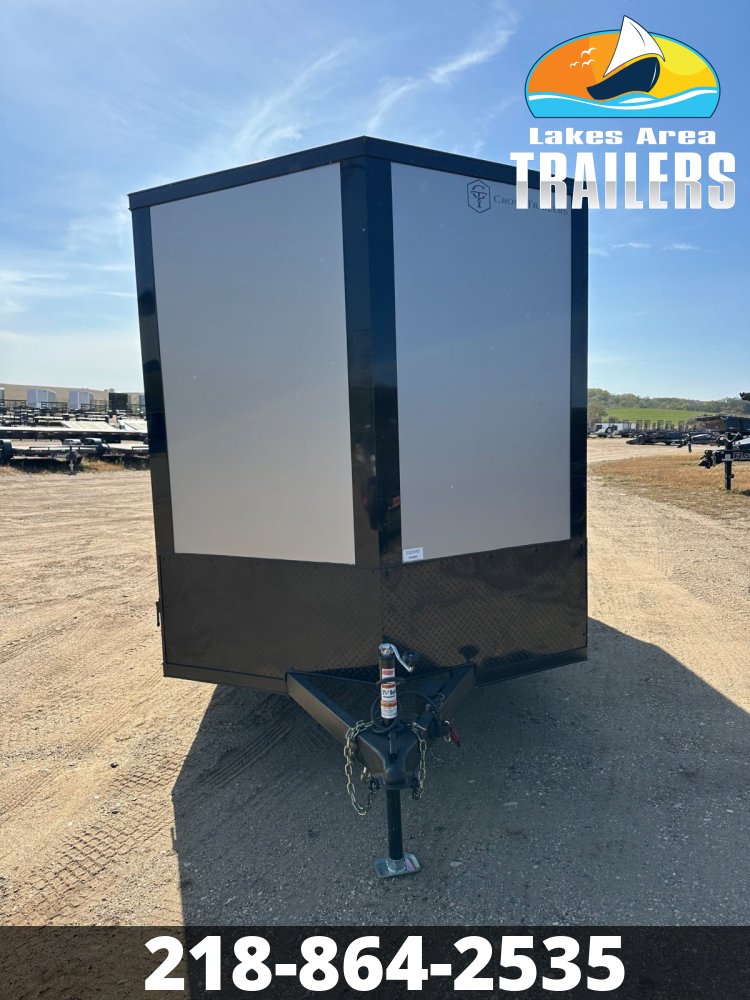 2026 CROSS 7X14 ALPHA SILVER BLACKOUT ENCLOSED TRAILER