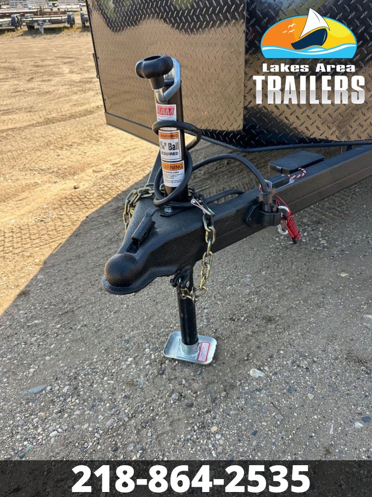 2026 CROSS 7X14 ALPHA SILVER BLACKOUT ENCLOSED TRAILER