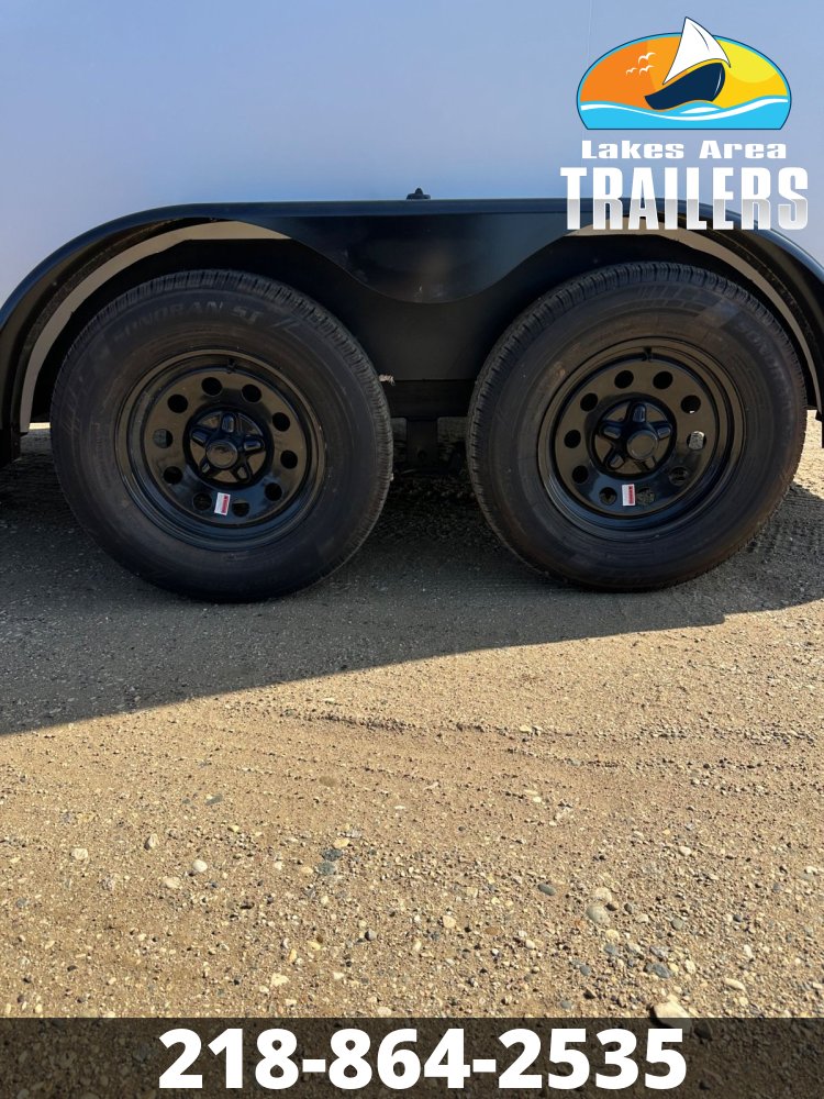 2026 CROSS 7X14 ALPHA SILVER BLACKOUT ENCLOSED TRAILER