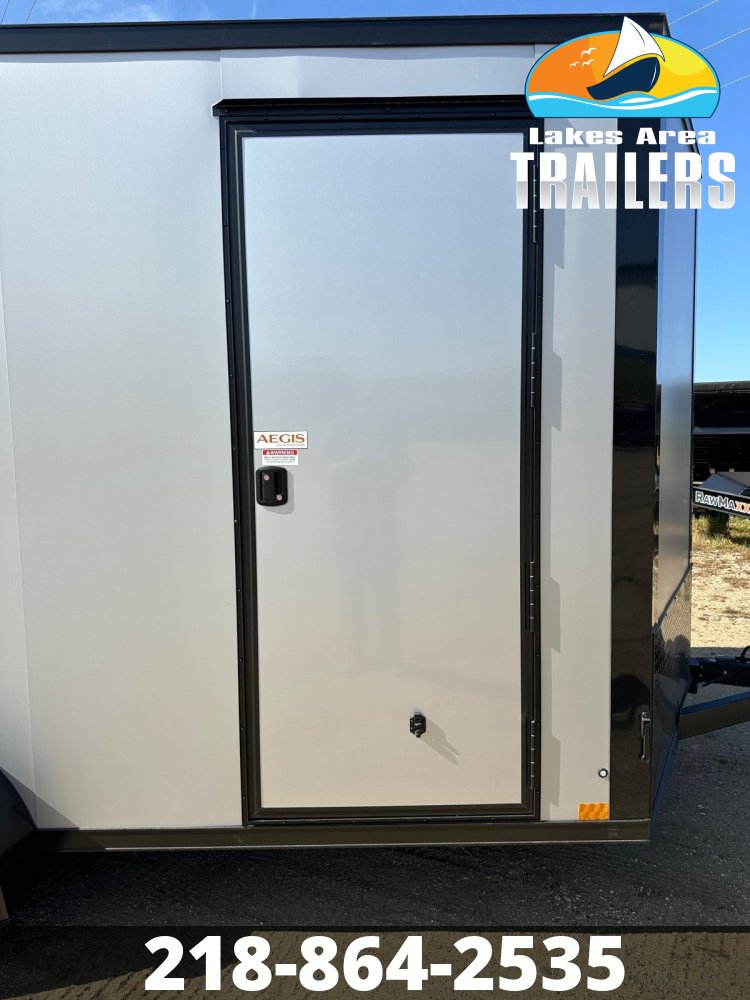 2026 CROSS 7X14 ALPHA SILVER BLACKOUT ENCLOSED TRAILER