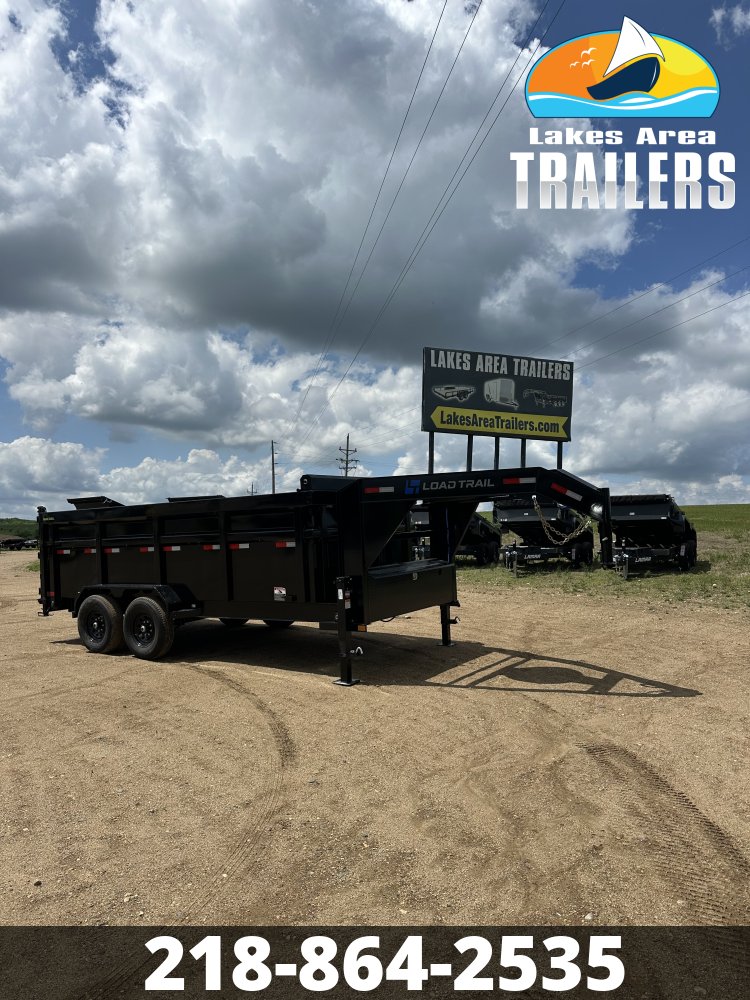 2026 LOAD TRAIL 83X16 LOW-PRO GOOSENECK DUMP TRAILER