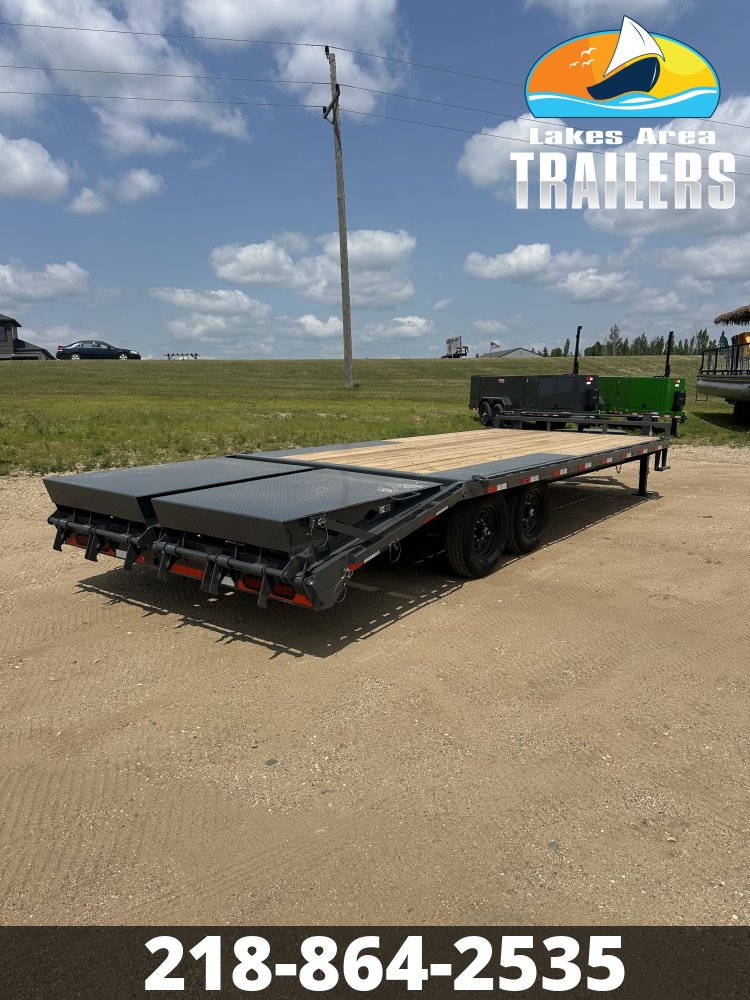 2027 LAMAR 102X22 14K DECKOVER TRAILER
