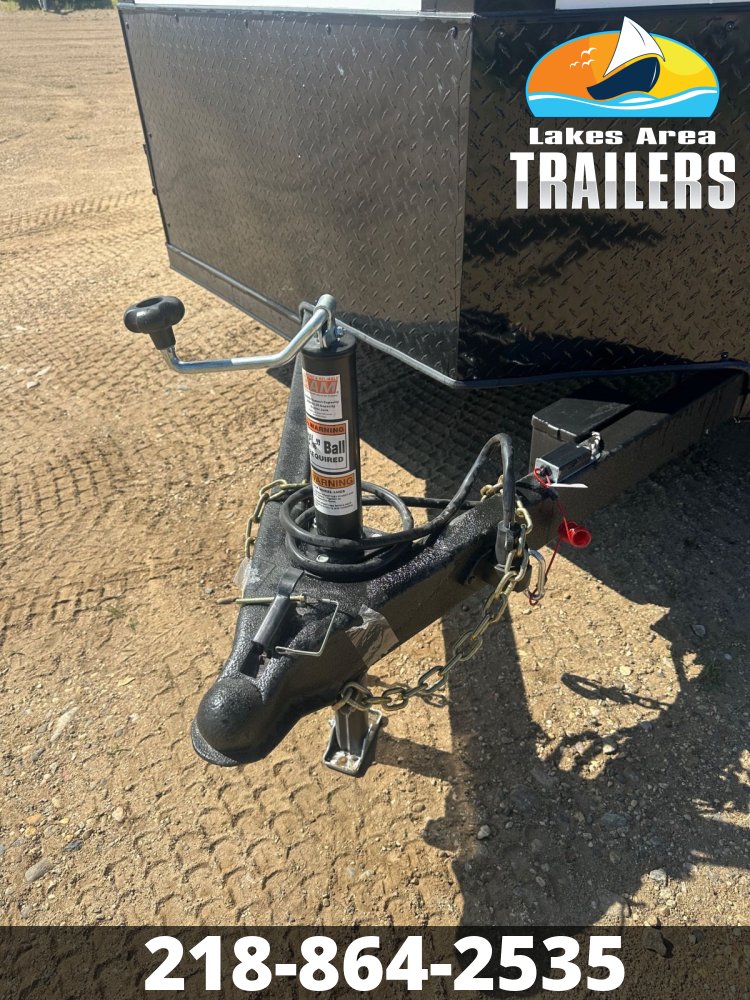 2026 CROSS 7X14 ALPHA WHITE ENCLOSED TRAILER