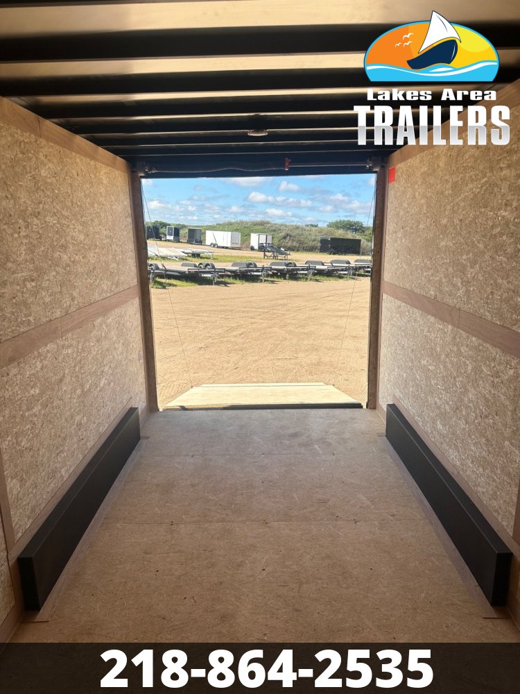 2026 CROSS 7X14 ALPHA WHITE ENCLOSED TRAILER