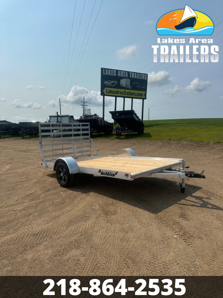 2025 TRITON 81X12 ALUMINUM UTILITY TRAILER