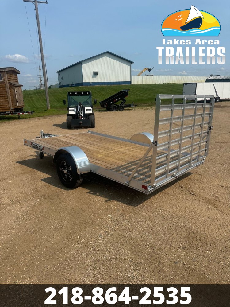 2025 TRITON 81X12 ALUMINUM UTILITY TRAILER