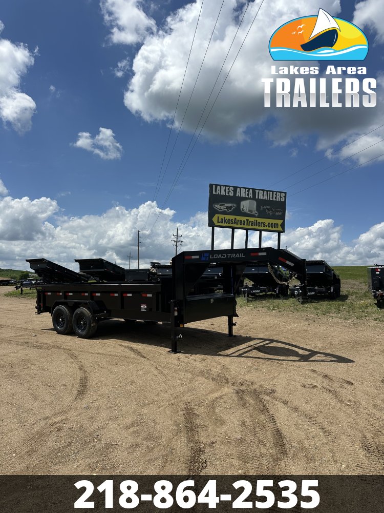 2026 LOAD TRAIL 83X16 LOW-PRO GOOSENECK DUMP TRAILER