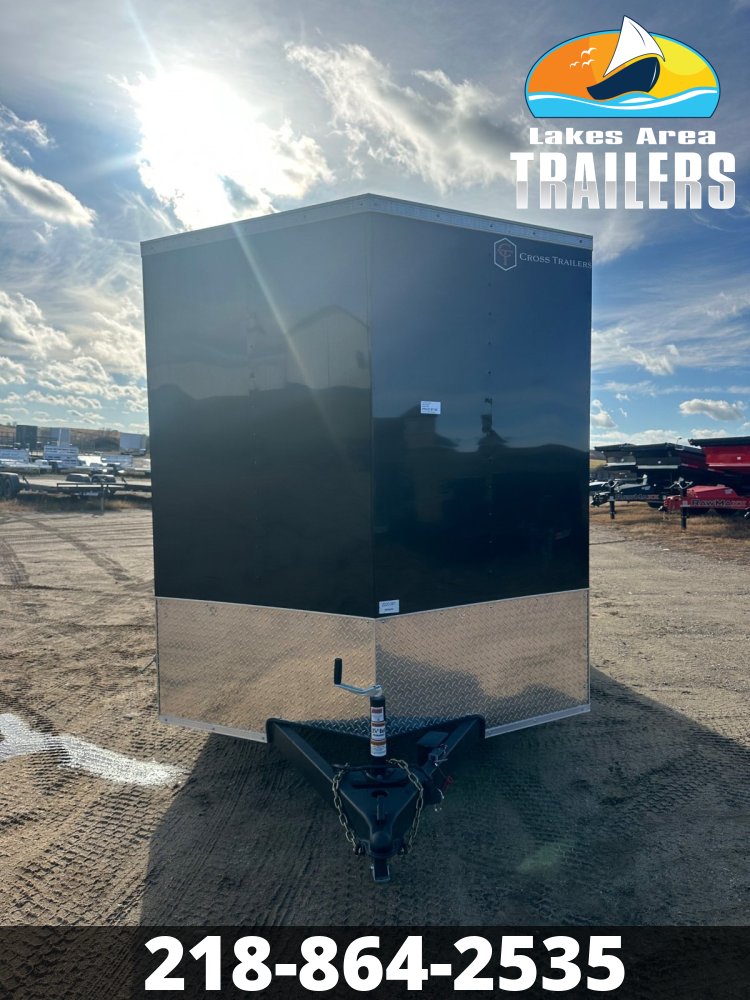2026 CROSS 7X14 BETA BLACK ENCLOSED TRAILER