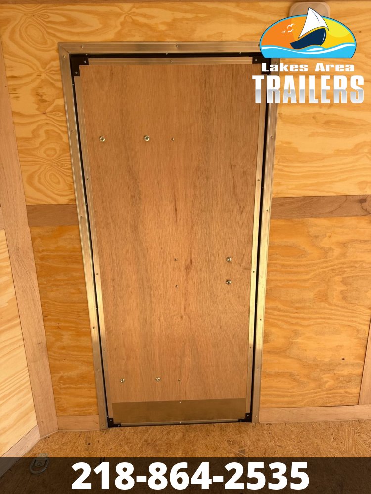 2026 CROSS 7X14 BETA BLACK ENCLOSED TRAILER