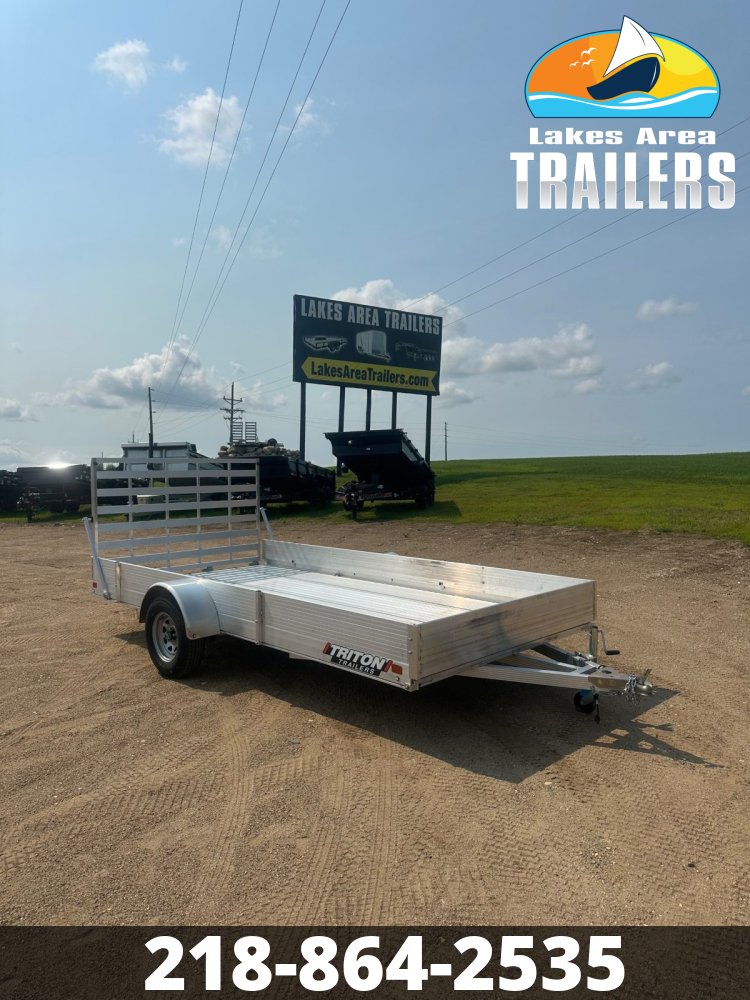 2025 TRITON 81X14 ALUMINUM UTILITY TRAILER